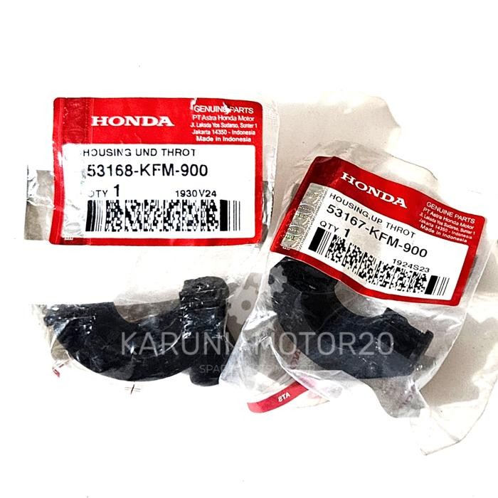 Rumah Kabel Gas Set Beat Fi/Vario/Supra X 125/Revo Original AHM high quality