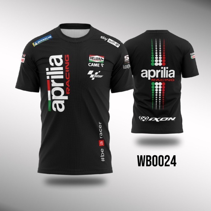 Kaos Jersey MotoGP Aprilia Racing Full Print WB0024 VMP
