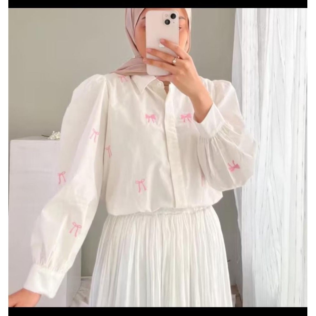 MyStar BONPOP POPLIN BLOUSE - BLOUSE BAHAN POPLIN TERBARU