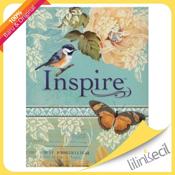 Buku NLT Inspire Bible: The Bible for Creative Journaling, Teal