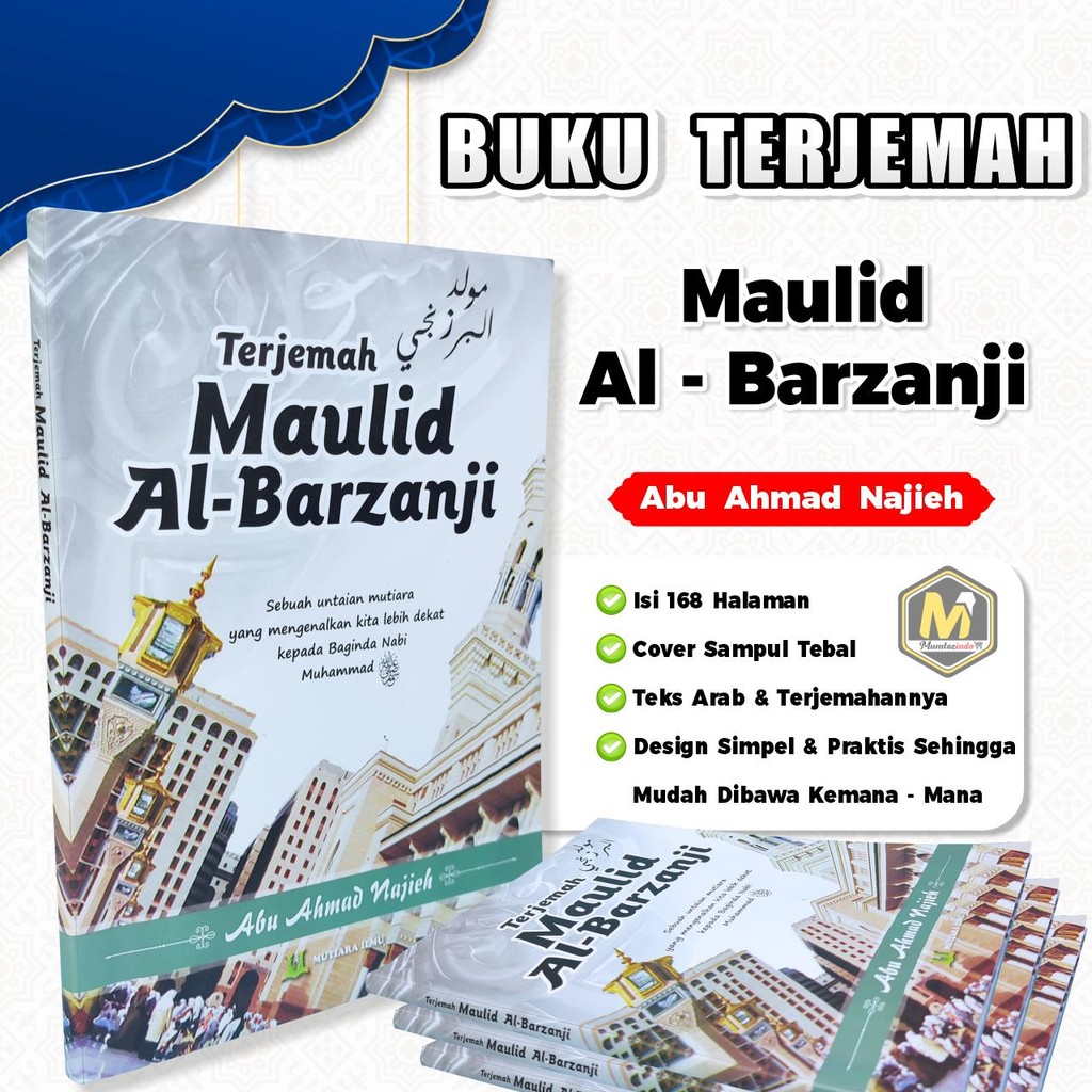 MUMTAZINDO - Terjemah Maulid Al Barzanji Maulid Barzanji  / Terjemah Barzanji / Kitab Abu Ahmad Naji