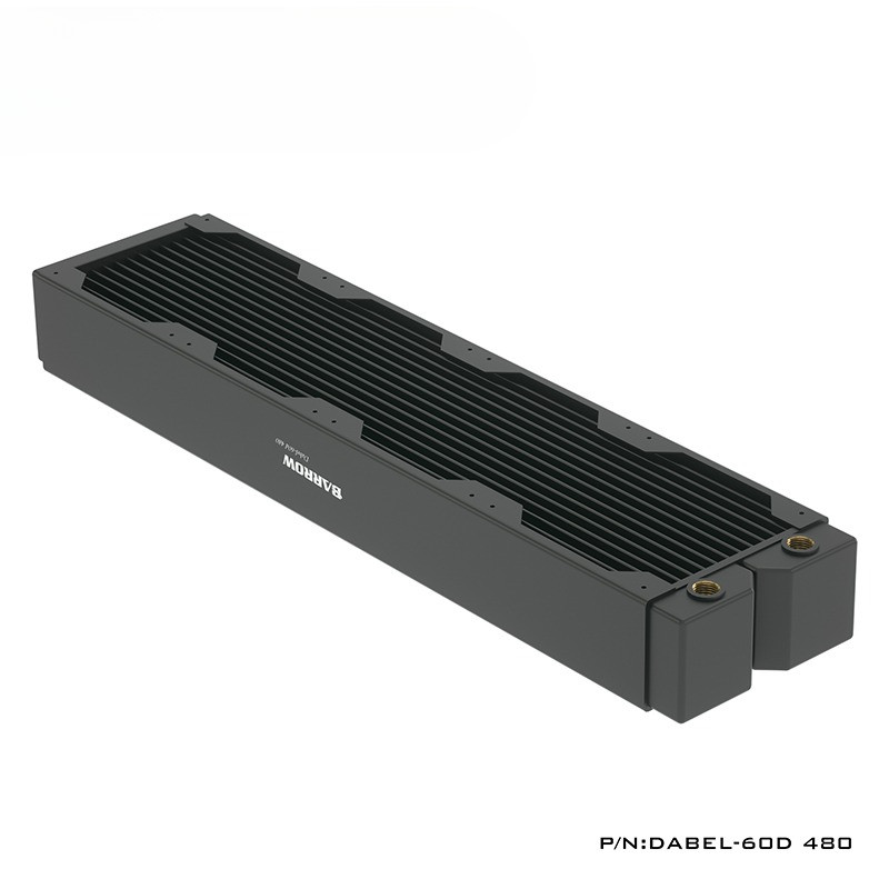 4 x120mm 480MM Copper 60MM Thick Radiator For Computer Watercooling Loop Build 120mm Fan Heatsink, D