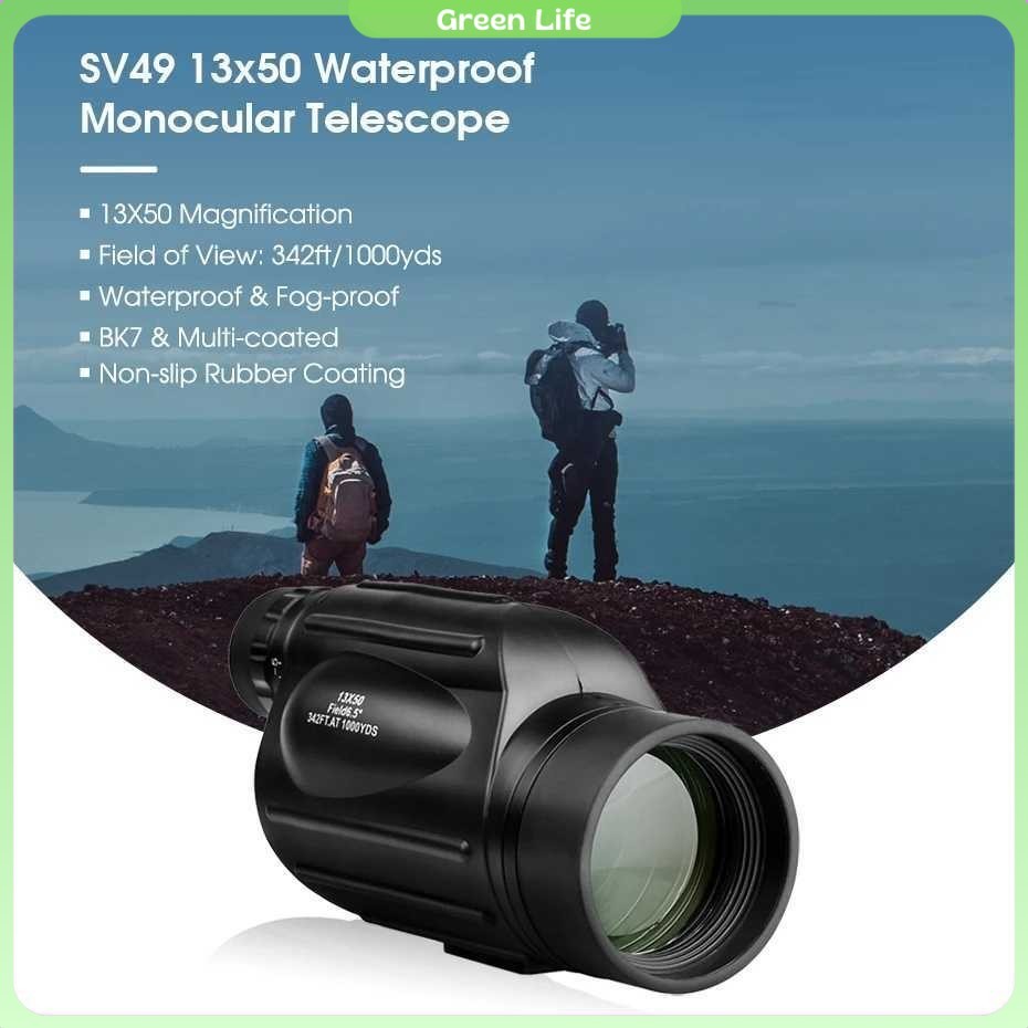 SVBONY Teropong Monocular Telescope Multi Coated Waterproof - SV49