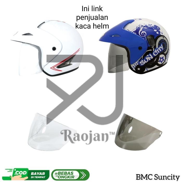 Kaca helm BMC Suncity Visor helm BMC Suncity