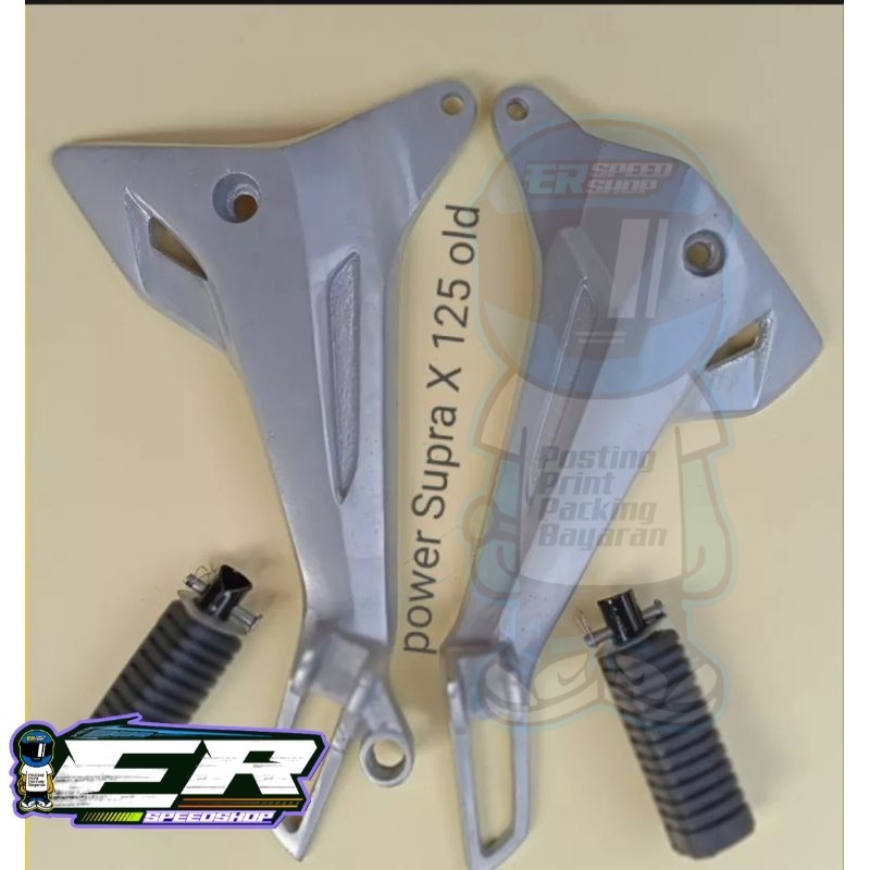 Power Postep Footstep Pijakan kaki belakang Supra x125 old Footstep Belakang Supra X 125 Old