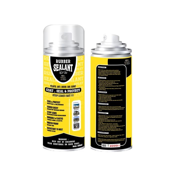 PROMO  Noble Rubber Sealant Spray 500ml - Spray Ajaib Pelapis Anti Bocor - Transparan