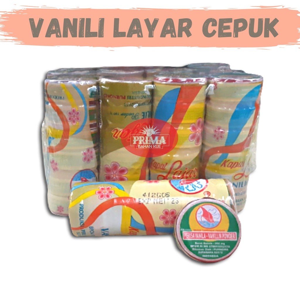 VANILI LAYAR CEPUK / 1 LUSIN