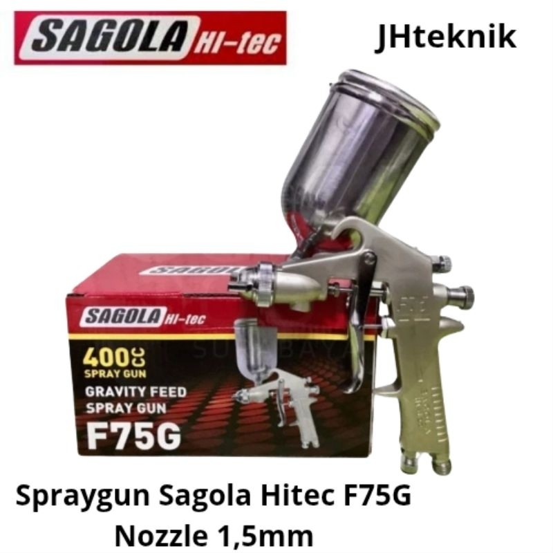 BRES Spray Gun Sagola F75G Hitec/Sped Cat Sagola F75G Hitec/Semprotan Cat Sagola F75G Hitec/Sagola H