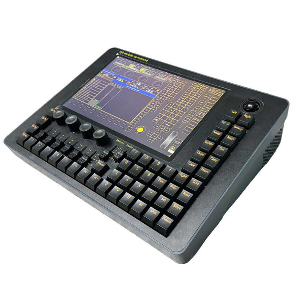 2025 New MINI Q0 mobile command Professional Music Stage Lighting Controller dj desk
