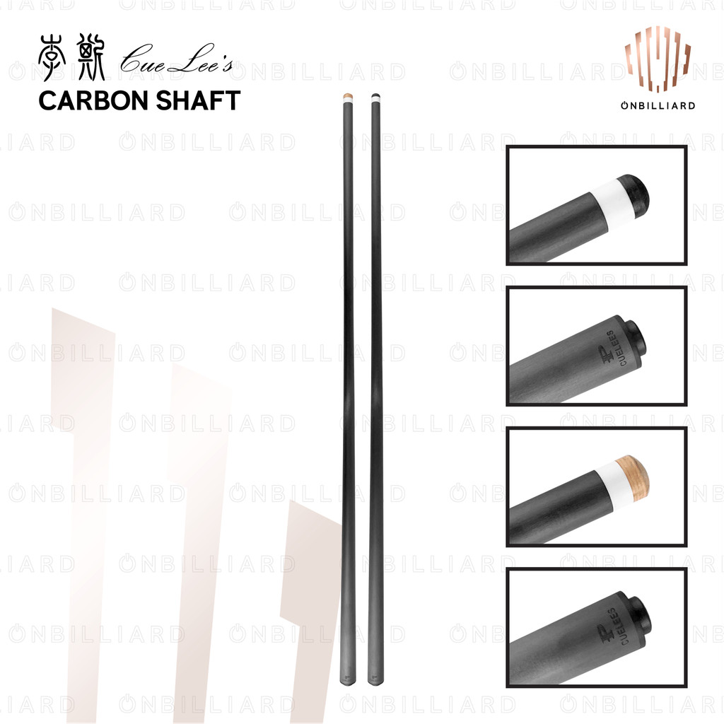 CUELEE'S CP Carbon Shaft Only Cue Low Deflection Cuelees Shaft Only Billiard Cue lees