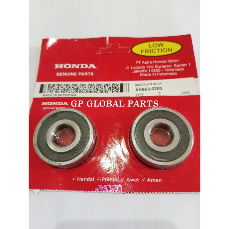 Bering Bearing Laher roda depan 2pics Verza 150/megapro CB 150R old, CBR 150R old, Led