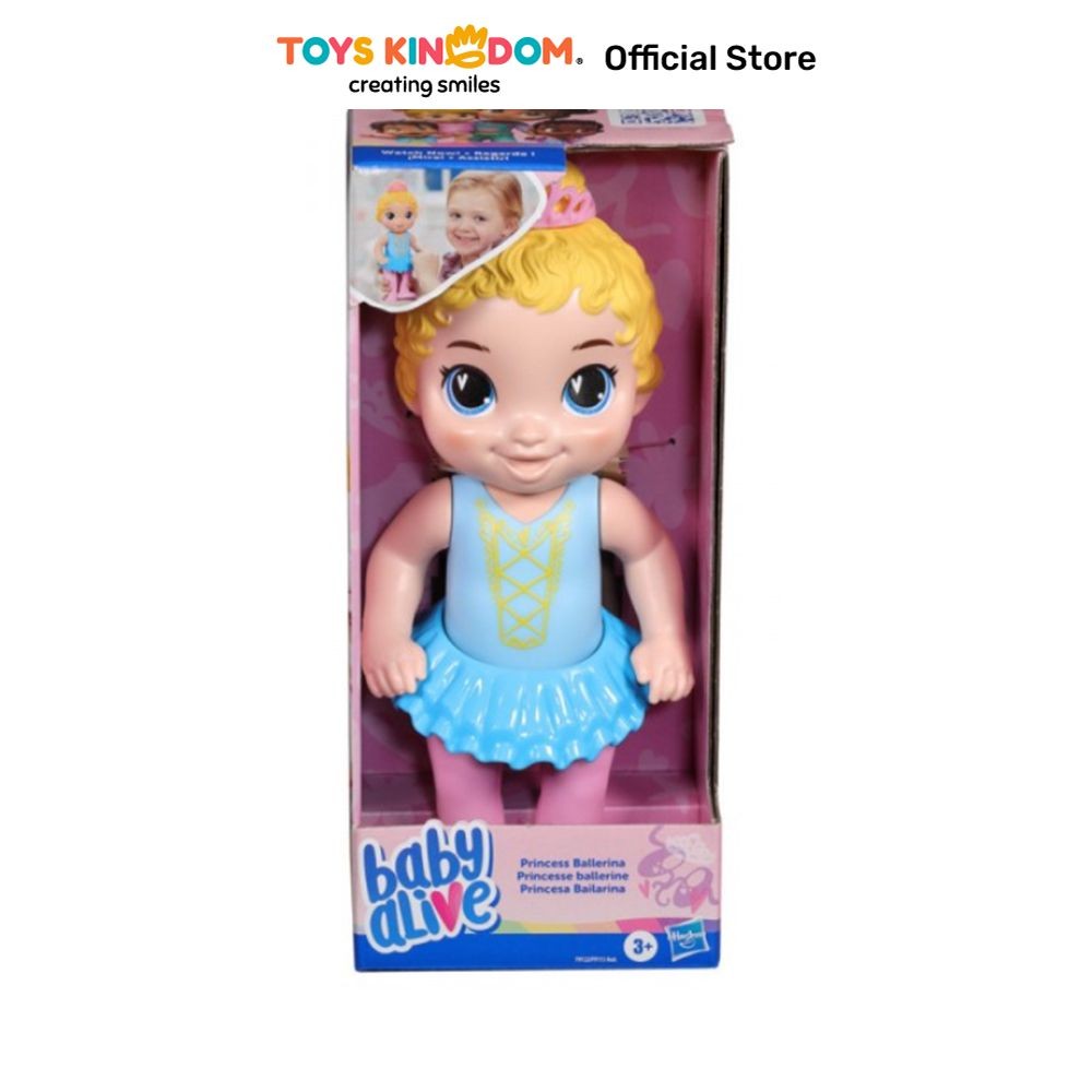 Toys Kingdom Baby Alive Boneka Bayi Princess Ballerina Blonde Hair - Mix Toys Kids Toy Boneka Karakt