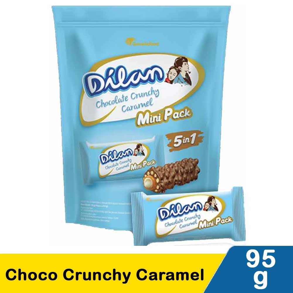 DILAN CHOCO  CRUNCHY CARAMEL  95g