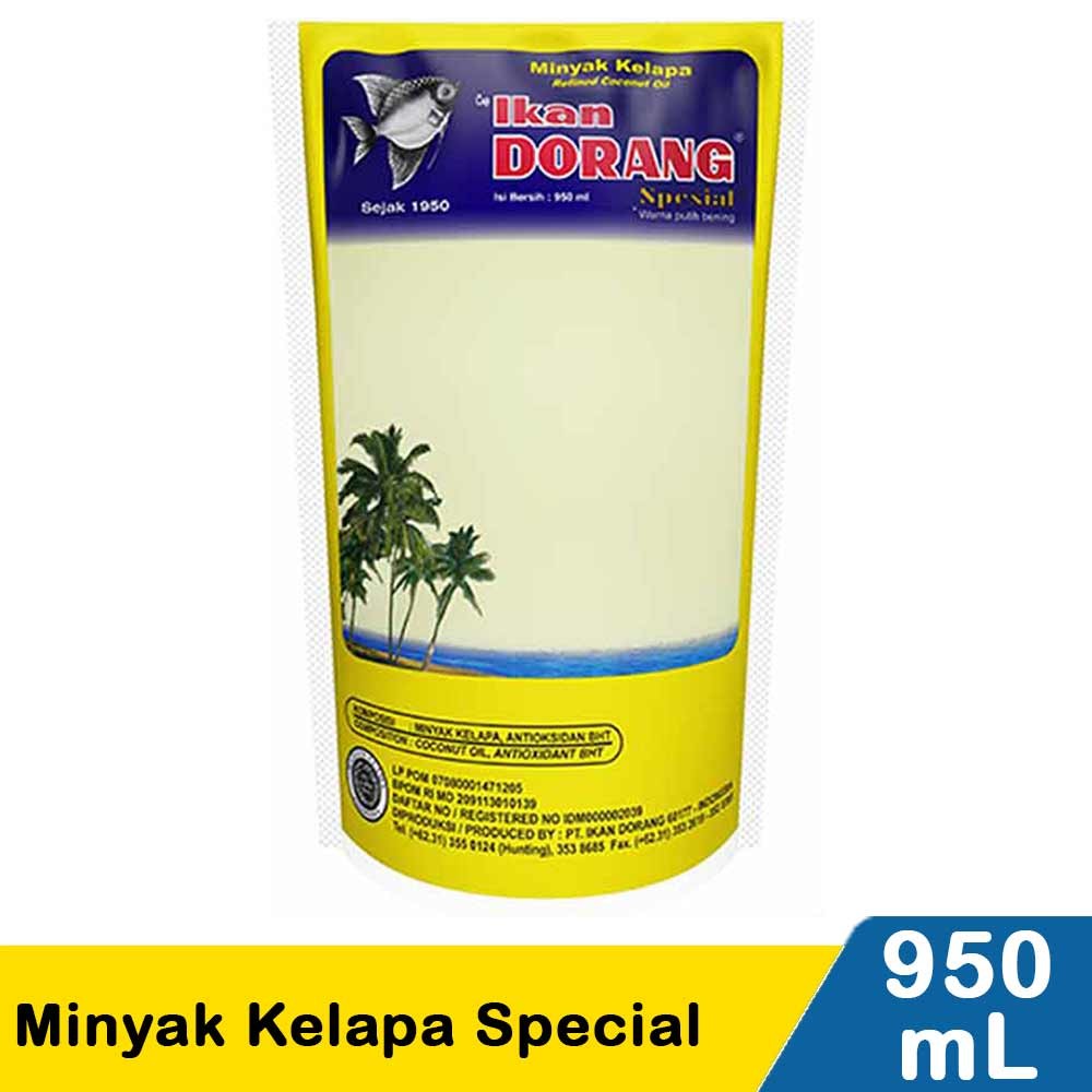 IKAN DORANG SPESIAL MINYAK GORENG KELAPA  950mL