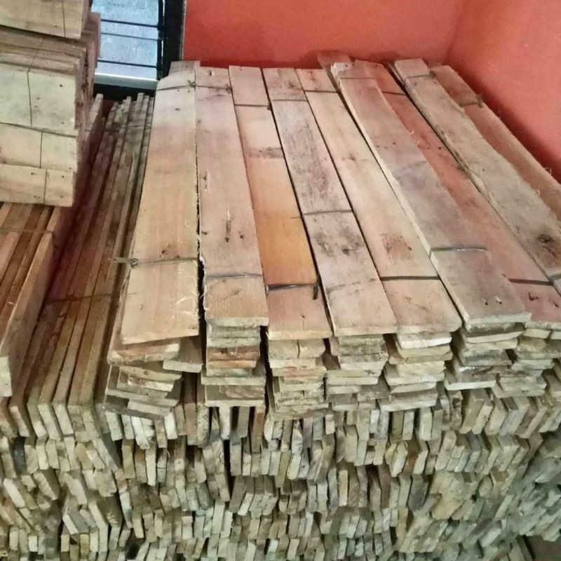 Papan kayu bekas palet kayu packing 110 x 10 x 2 cm 5pcs