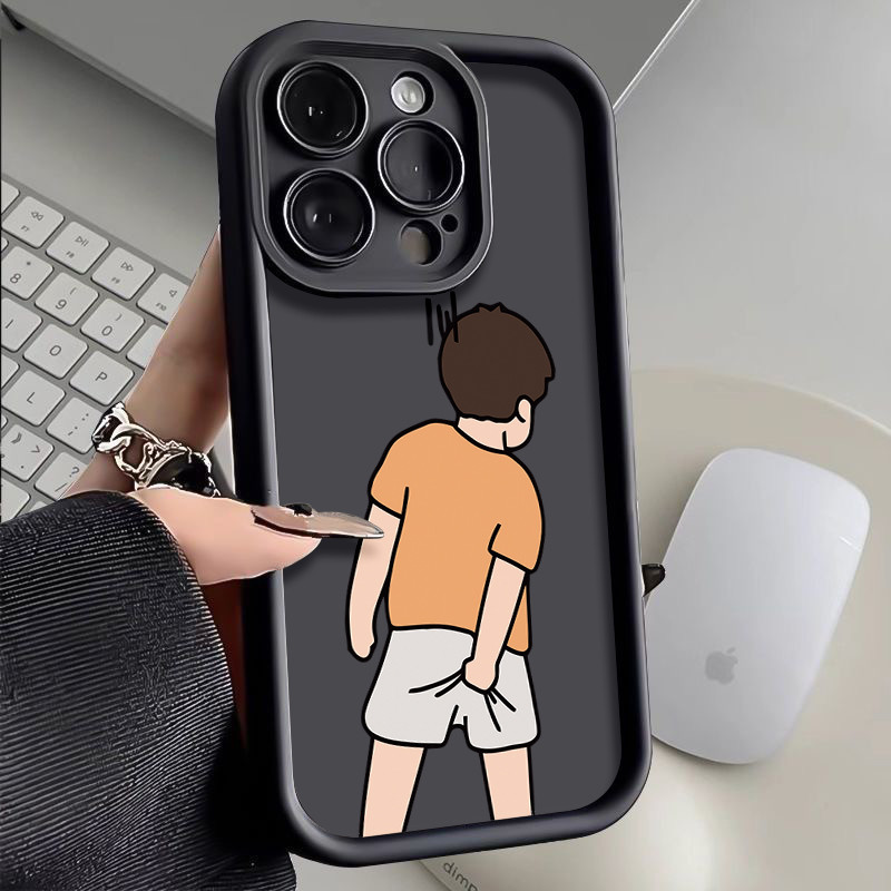 SS2184 Anak laki untuk case oppo reno 4f 5f 5 6 7 8 7z 8z 8t 11 12f 4g 5g oppo A5 A3 PRO A56S A53S A