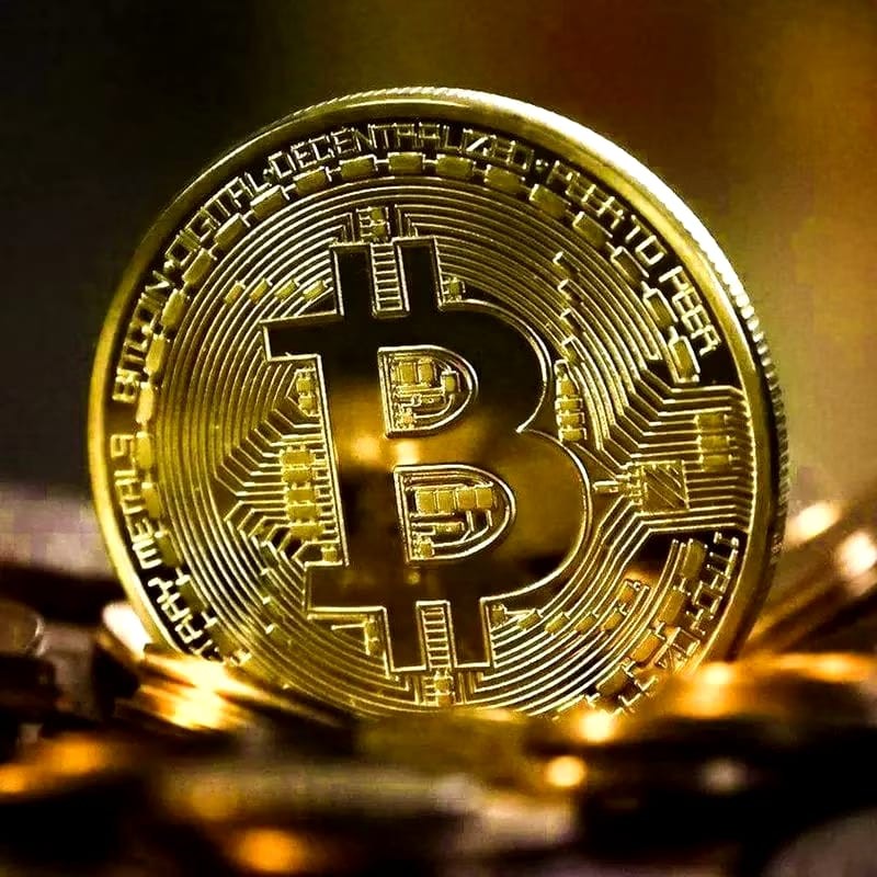 AB231 Koin Replika Miniatur Fisik Cryptocurrency Bitcoin Untuk Koleksi Coin Palsu Replika Bitcoin BT