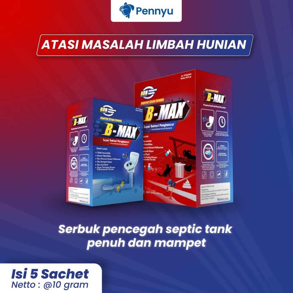 B-MAX - Solusi WC Mampet Anti Kuras Ramah Lingkungan