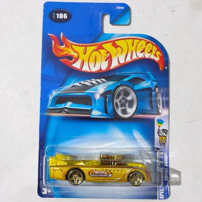 HW Hot Wheels Double Vision emas gold 2004