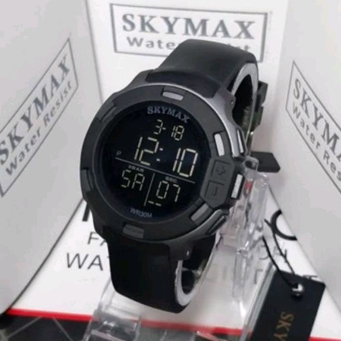 PROMO Jam Digital Jam Tangan Skymax 1817 Standar Waterproof Cewek Cowok Terlaris NEW-22