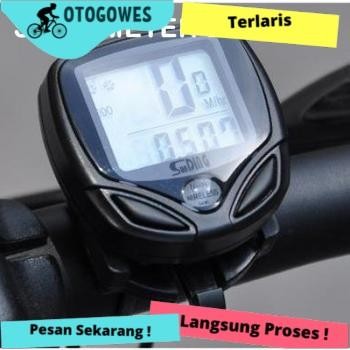 Speedometer sepeda lipat tanpa kabel Wireless LCD