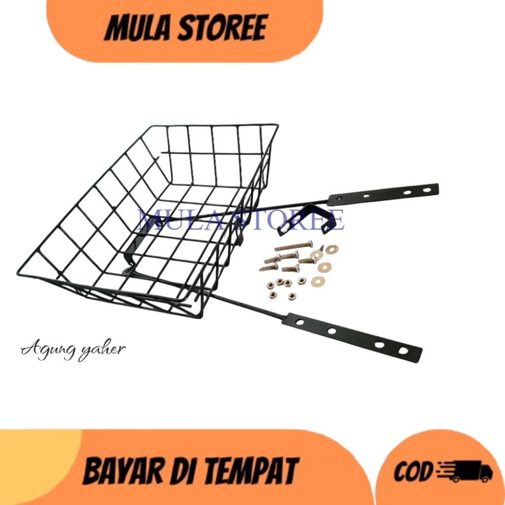 MULAA PROMO Kranjang sepeda depan rak sepeda depan federal commuter bike fixie UNIVERSAL Termurah