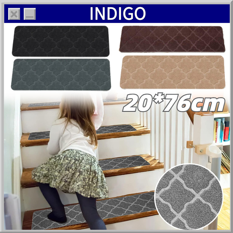20*76CM Karpet Tangga Anti Slip Keset Anak Tangga Carpet Stair Treads Mat Keset / Karpet Tangga Anti
