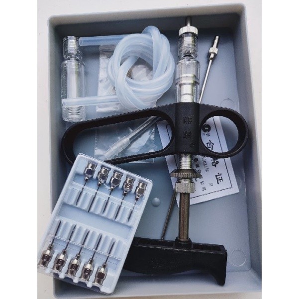 suntikan hewan ternak cempe kambing domba sapi babi pedet syringe otomatis terus-menerus bukan socor