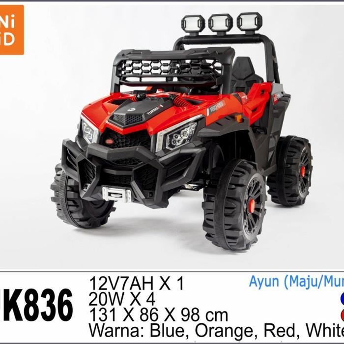 Mobil Accu Mainan Anak - Unikid Uk 836