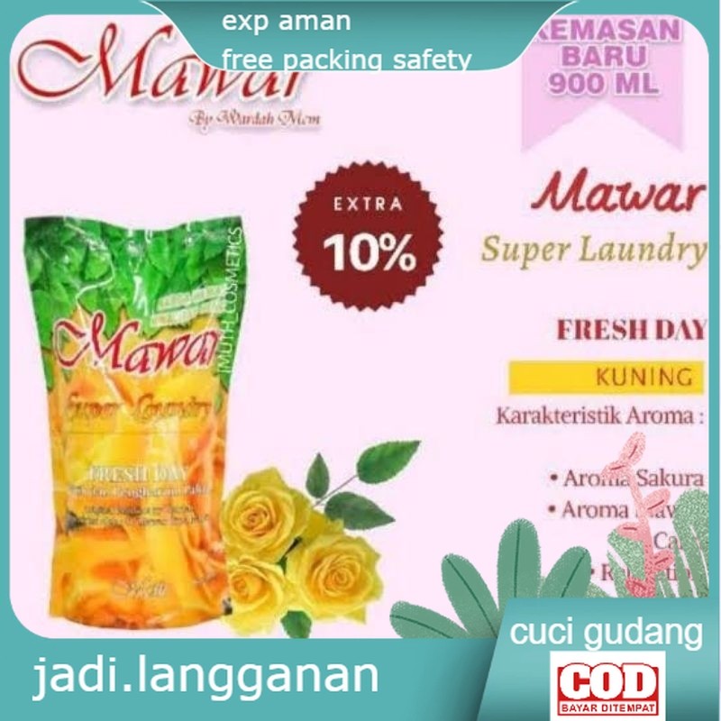 Mawar Super Laundry "Kuning" - jadi.langganan