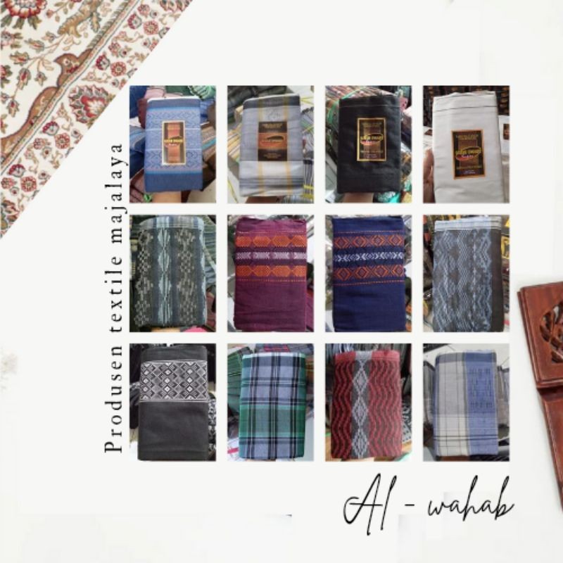 Grosir Sarung Tenun Gajah Unggul Produsen Textile Majalaya | Isi10pcs