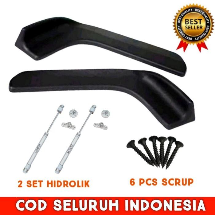 [REVERY] Pelindung Bemper Depan Mobil Universal/Winglet Bemper Hidrolik anti pecah / anti baret / an