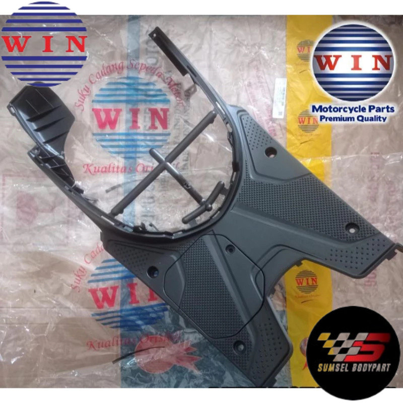 Pijakan Kaki + Tutup Aki Beat FI ESP 2015 | footrest atas WIN | bordes dek injakan motor honda injek