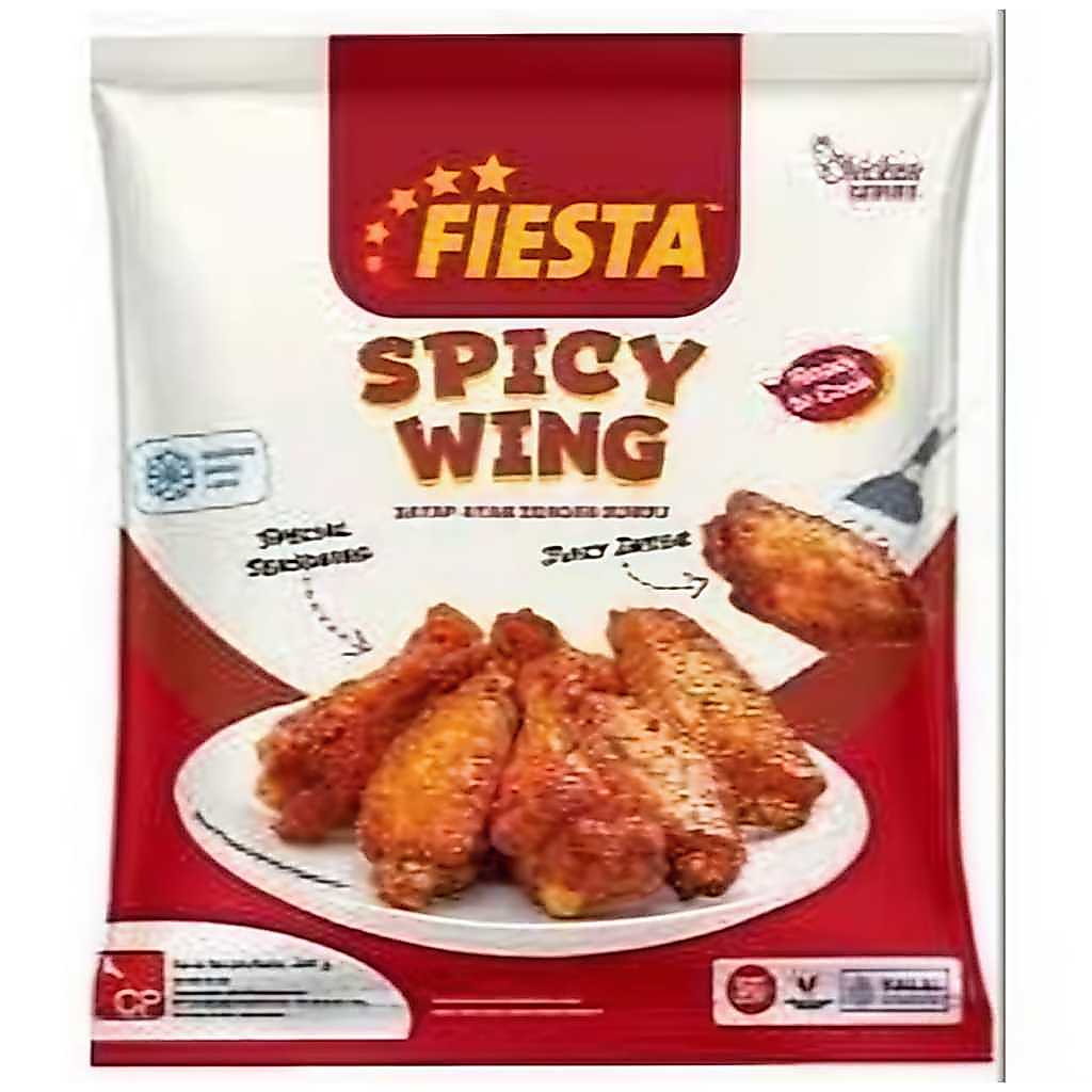 FIESTA NUGGET CRISPY BUBBLE, KARAGE DAN SPICY WING 400GR
