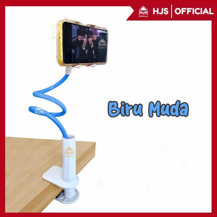 [HJS] Lazypod Jepit Flexible Holder HP Standing Jepitan Narsis Fleksibel For Smartphone Tripod - Bir