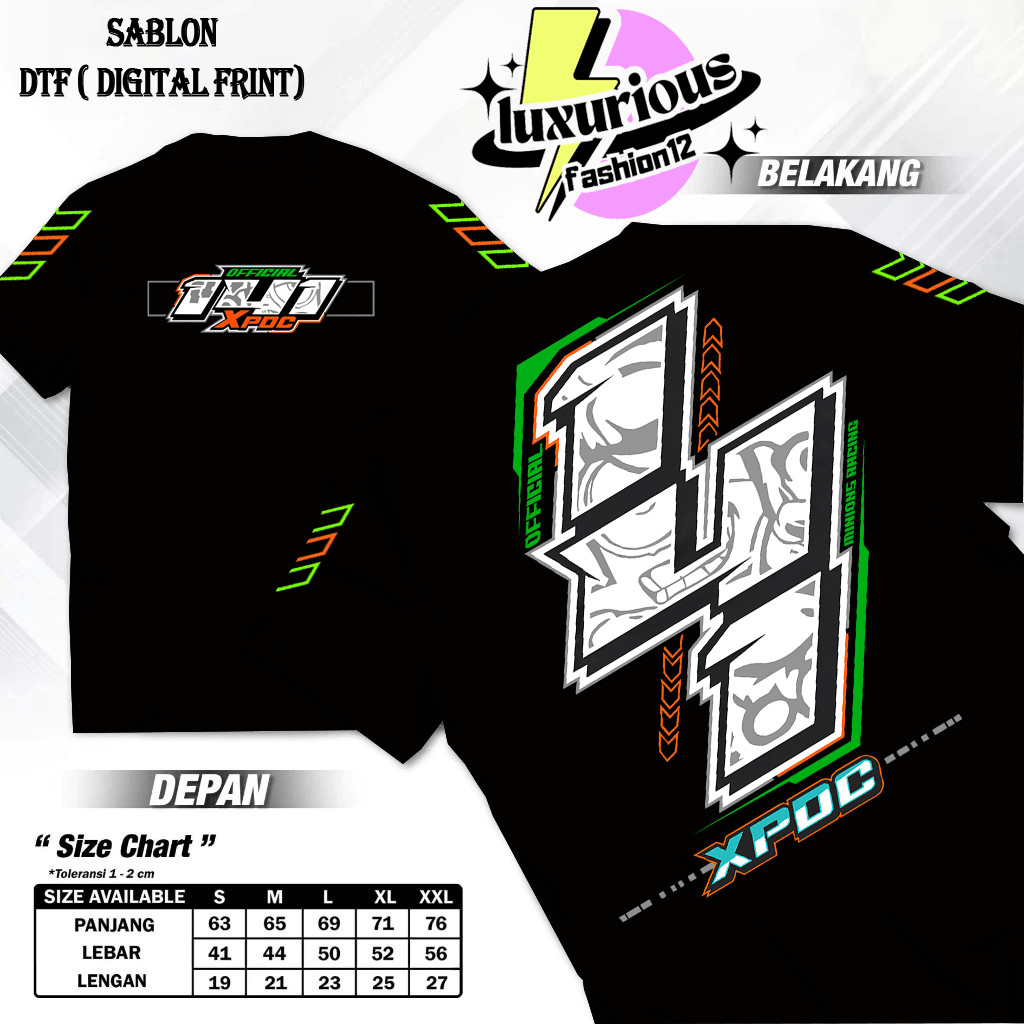 luxuriousfashion12 Kaos Mania Truk Mania XPDC 141 Unisex (Bahan Halus) - Tshirt Pria Wanita - Baju T
