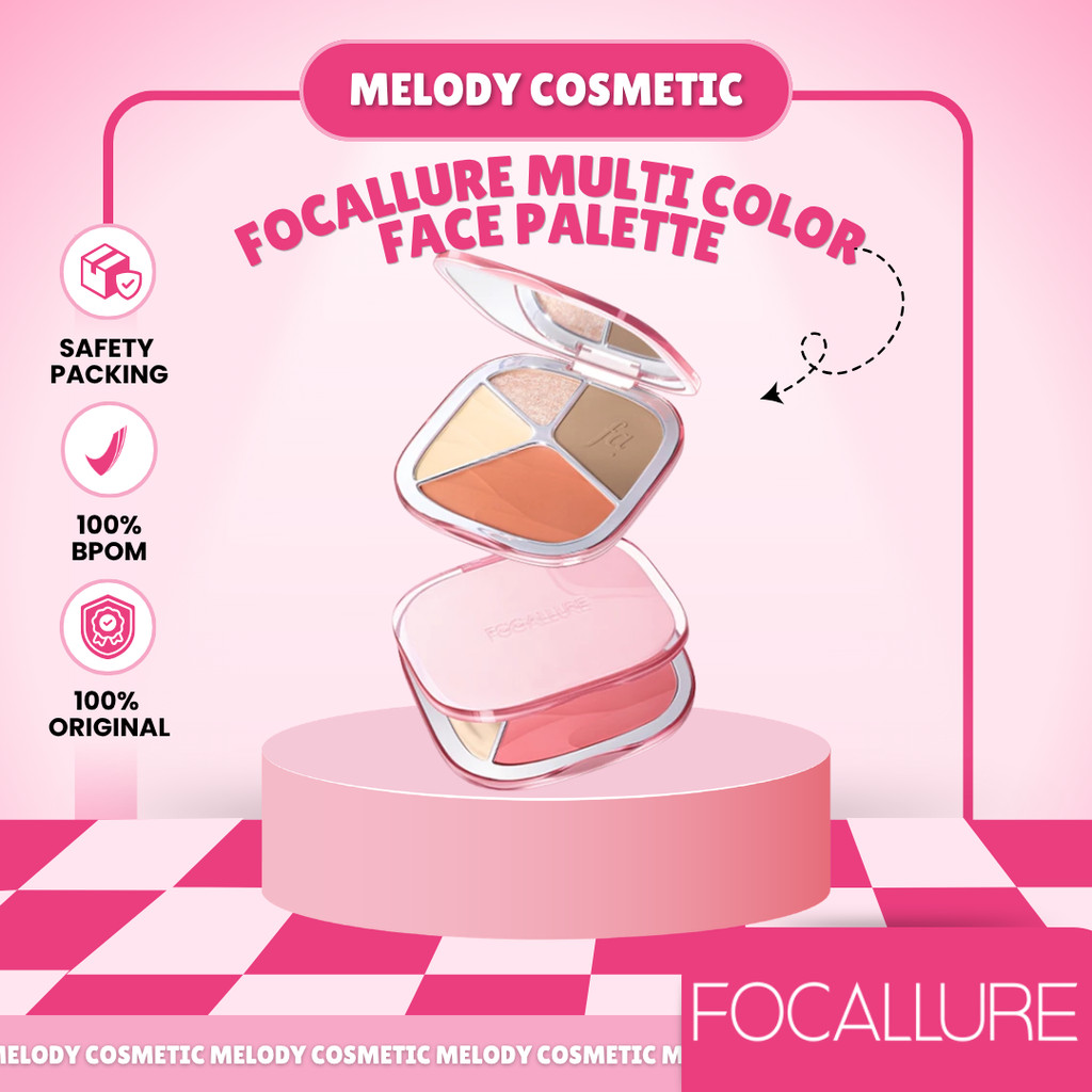 FOCALLURE Multi - Color Face Palette FA-F73