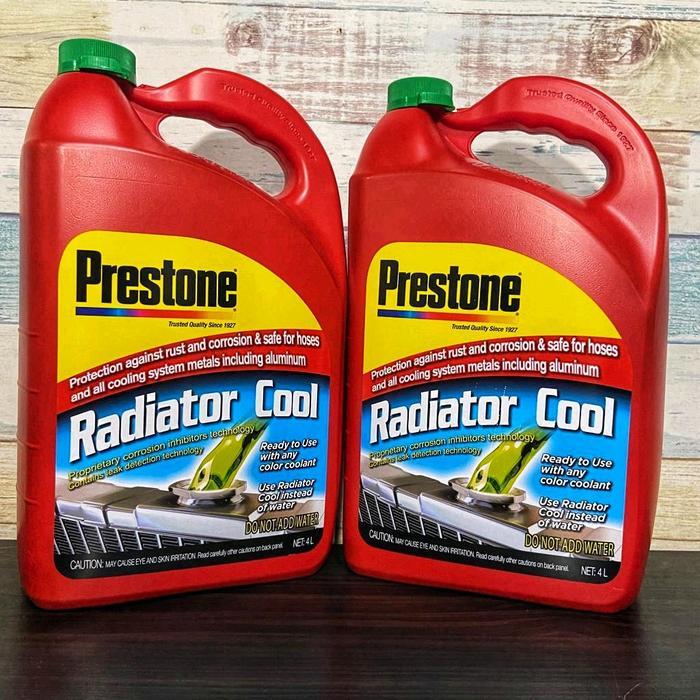 Air Radiator Prestone 4 Liter / Coolant Radiator Prestone - Hijau