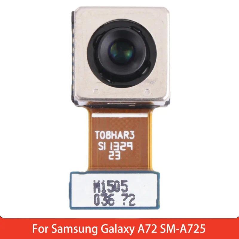 Lensa telefoto belakang untuk Samsung Galaxy A72 SM-A725, Suku Cadang Pengganti Modul Kamera