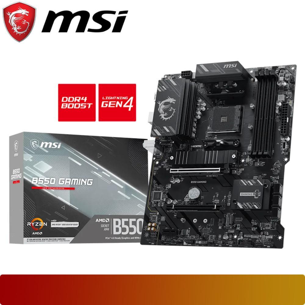 MSI B550 GAMING | Motherboard AMD B550 AM4 DDR4 ATX