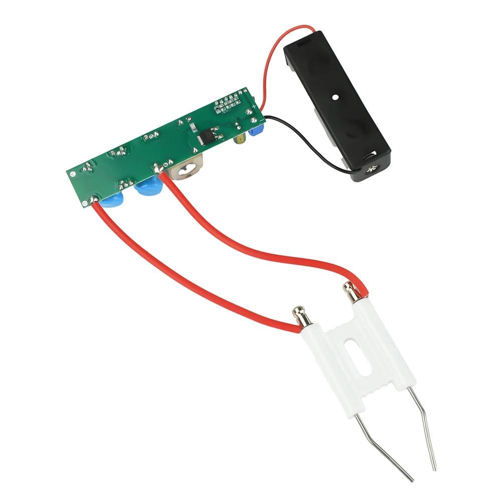 3.7V Ignition Coil Booster 25KV High Voltage Step Up Transformer Arc Igniter Booster Coil with Remot