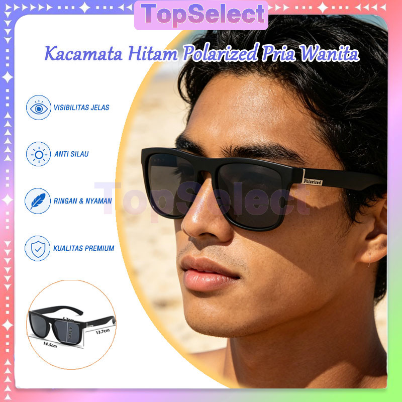 Kacamata Hitam Original Aviation / Kacamata Hitam Polarized Uv400 Sesuai untuk mengemudi / Kacamata 