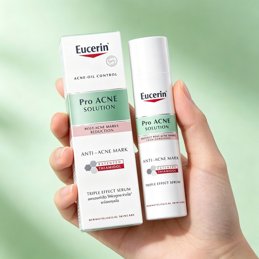 EUCERIN Pro Acne Solution Triple Effect 40ml-Serum Bekas Jerawat