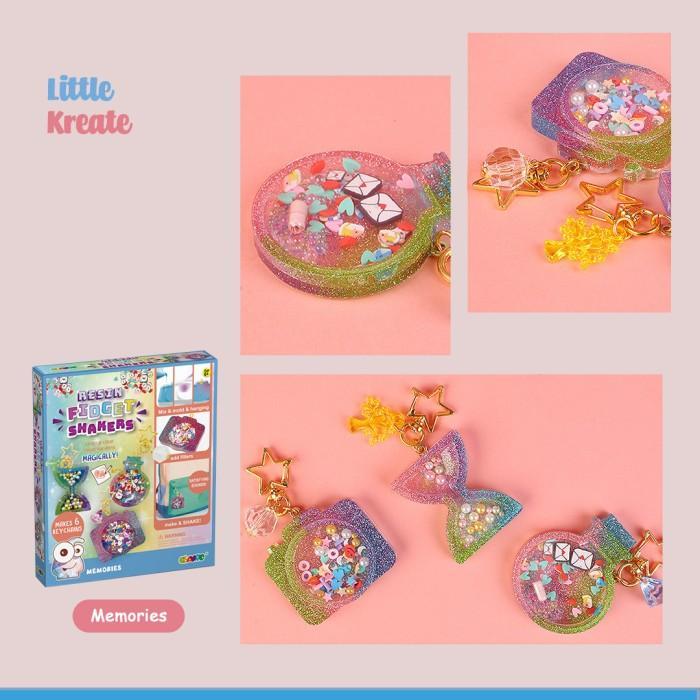 Mainan DIY Resin Fidget Shaker / Mainan Edukasi / Kerajinan Tangan - Memories