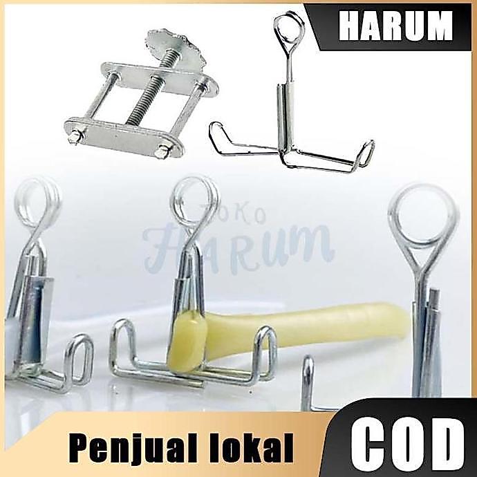 MUZACIO Hoffman Clamp 35mm Tubing Clamp Klem Selang Nickel Plated Brass Anti Karat Tahan Lama