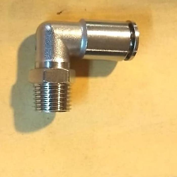 Nepel / fitting L rotary / flexible selang 6mm - 1/4"inch