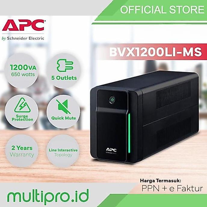 Comp- Apc Easy  Bvx 1200Va 650W Bvx1200Li-Ms Ups Apc