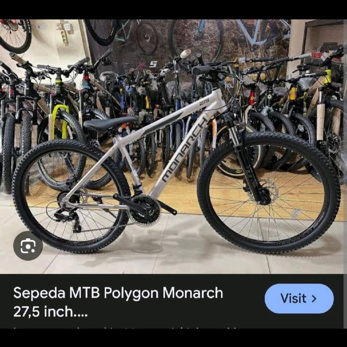 Polygon Monarch 27,5 27.5 sepeda gunung terbaru limited edition 21 speed frame alloy alumunium shima