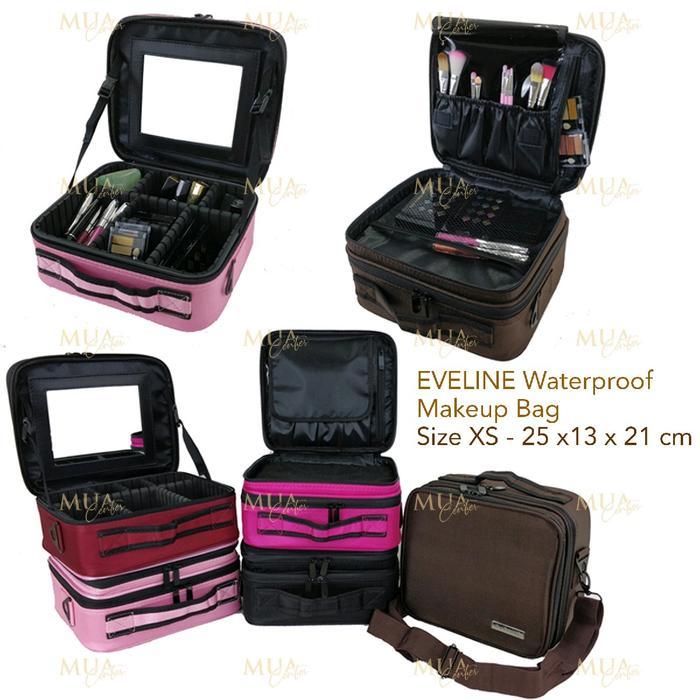 lv Tas Makeup Kosmetik / Makeupartist Bag MUA Beauty Case EVELINE 06 (XS) - XS-Black