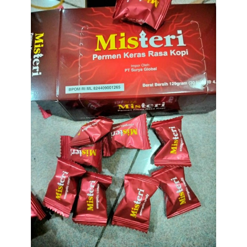 

Asli permen kesehatan misteri 1 Box Isi 30 pcs Candy asli 100%